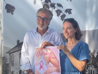 La Ville de Cavalaire mobilisée à 1 000% contre le cancer du sein 