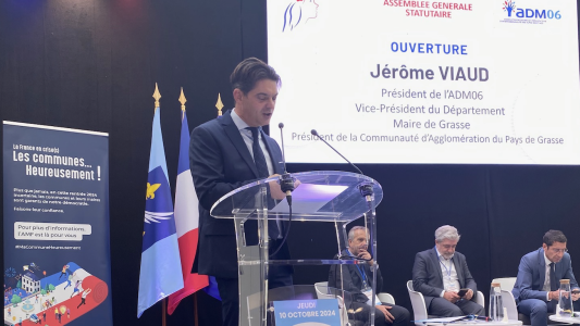 Jérôme Viaud : L'ADM06, « trait d'union dans la vie politique locale »