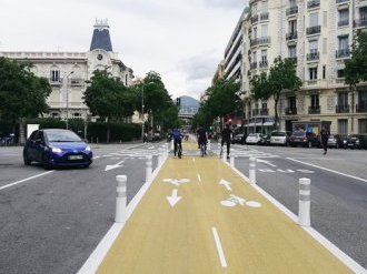 Nice : Premier point d'étape du nouveau réseau vélo expérimental 