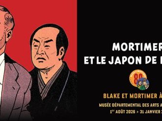 Blake et Mortimer s'invitent au musée des Arts asiatiques avec « Mortimer et le Japon de papier »