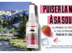 La Brasserie du Comté élargit sa gamme de softs avec une limonade à la fraise artisanale