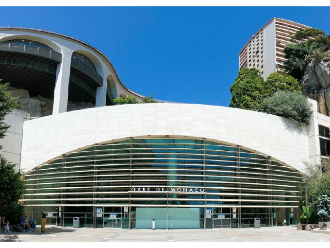 La gare de Monaco Monte-C