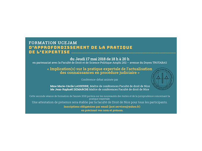 Formation UCEJAM : « (…)