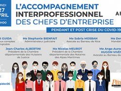 "L'accompagnement interprofessionnel des chefs d'entreprise pendant et post crise du Covid-19", le webinaire de l'APIDEC