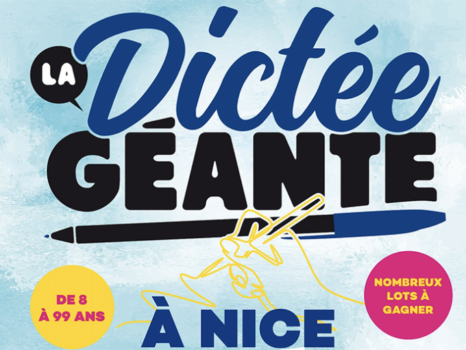 Dictée géante ce dimanche