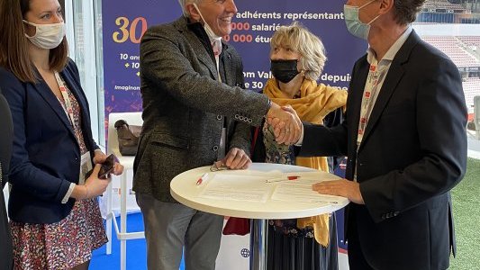 Partenariat entre la French Tech Côte d'Azur et Entre Head