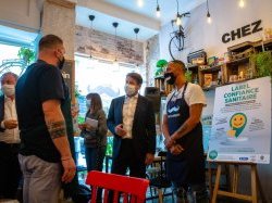 À Nice, « Chez les garçons » et le « Daily-Ric » premiers restaurants "Label Confiance Sanitaire" 