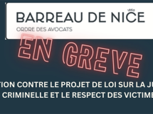 Le Barreau de Nice s'oppose fermement au projet de loi « SURE » et appelle à une concertation