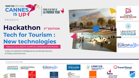 La 3e édition du "Hackathon : Tech for Tourism" en approche ! 