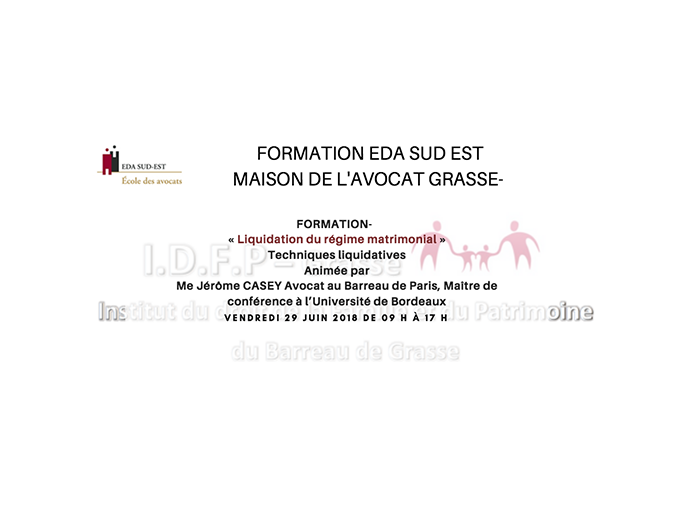 Formation EDA Sud Est (…)