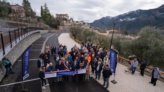 Le parking des Vignes inauguré à Villars-sur-Var