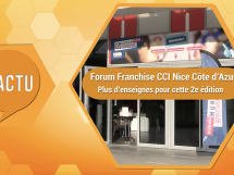 Forum Franchise CCI Nice Côte d'Azur : Plus d'enseignes pour cette 2e édition