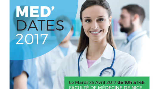 25 avril 2017 - 1er Forum de Recrutement des Professions de Santé à la Faculté de médecin de Nice