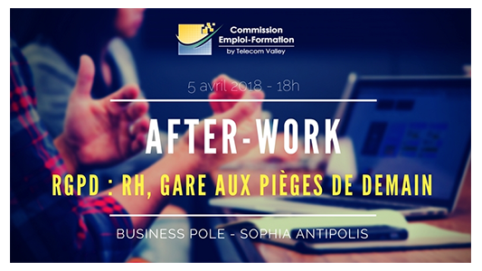 After-Work Telecom Valley "RGPD : Rh, Gare aux Pièges de Demain"