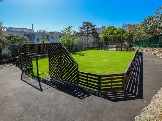 À Cannes, le city stade du Riou rénové pour renforcer l'offre sportive de proximité