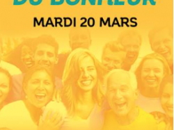 Journée mondiale du Bonheur Mardi 20 mars 2018 à Nice