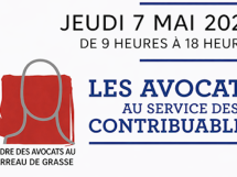 Déclaration de revenus 2025 : les avocats du barreau de Grasse mobilisés pour des consultations gratuites le 7 mai