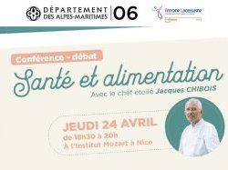 Institut Mozart : Conférence de Jacques Chibois, « Santé et alimentation »