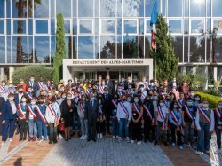 Les Conseillers départementaux Jeunes des Alpes-Maritimes - mandat 2020-2022 ont fait leur rentrée 
