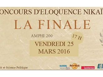 Réunion d'information pour le Concours d'éloquence Nikaia ce vendredi !
