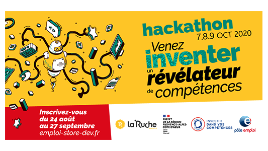 Hackathon Pôle emploi : venez imaginer le Révélateur de compétences