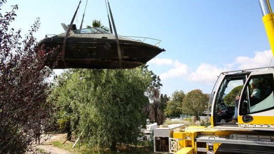 Mandelieu : L'enlèvement des épaves et le nettoyage des berges se poursuit 