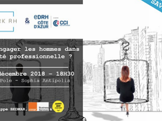 Afterworh RH Sophia : Comment engager les hommes dans l'égalité professionnelle ?