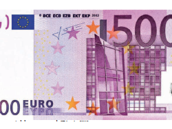 Monnaie : la fin du billet de 500 euros