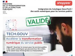 Shoppeer intègre le catalogue GouvTech du Ministère de la Transformation et de la Fonction Publiques