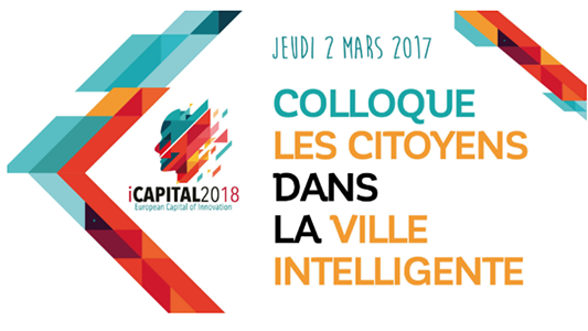 Colloque « Les citoyens dans la ville intelligente »