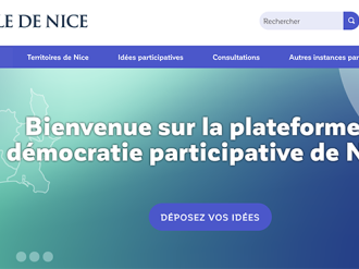 Démocratie participative : une plateforme à la disposition des niçois pour prendre part à la vie de la cité