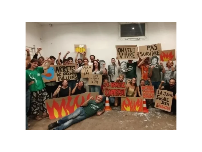 Climat – Une manifestatio