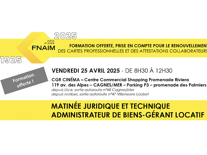 FNAIM Côte d'Azur : (…)