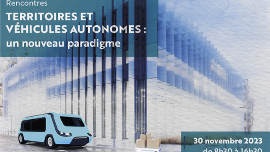 Rencontres IMREDD : « Territoires et Véhicules Autonomes : un nouveau paradigme »