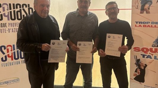 Le squash s'invite dans le monde de l'entreprise grâce à un nouveau partenariat Ligue Sud FFSE/Squash Riviera