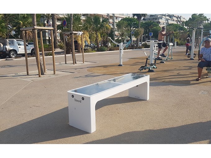 Bancs connectés : merci