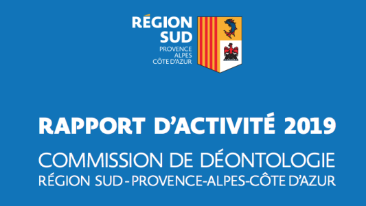 Remise du quatrie ?me rapport de la Commission de de ?ontologie de la Re ?gion Provence-Alpes-Co ?te d'Azur