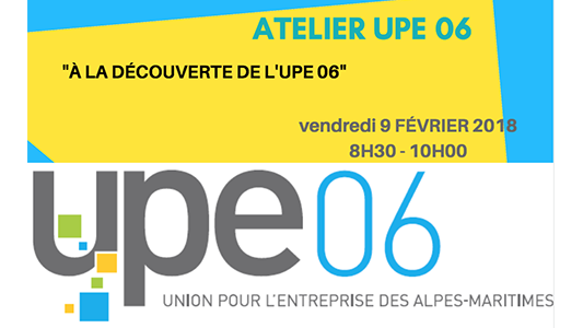 Atelier UPE 06 : À la découverte de l'UPE 06 - 9/02