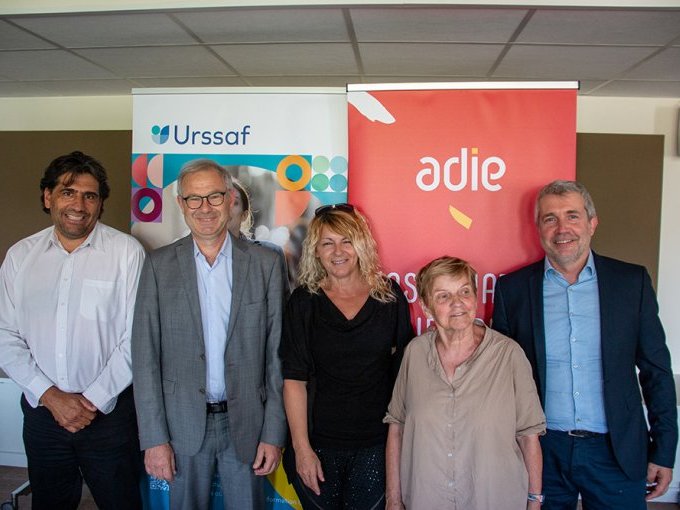 L'Urssaf Paca et l'Adie :