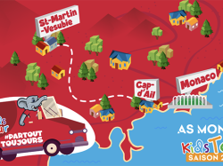 AS Monaco Kids Tour fait halte à Carros ce 15 mars