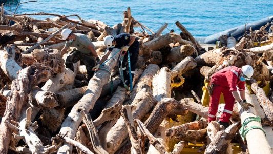 Navigation dans les A-M : attention aux macro-déchets flottants en mer