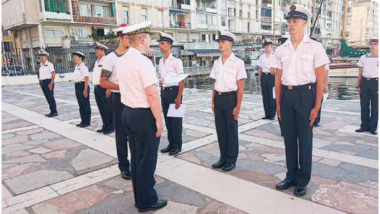 A Toulon, 19 stagiaires diplômés de la réserve