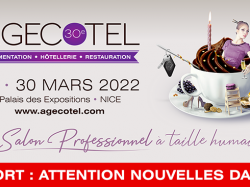 Le salon Agecotel se tiendra finalement du 27 au 30 mars 2022