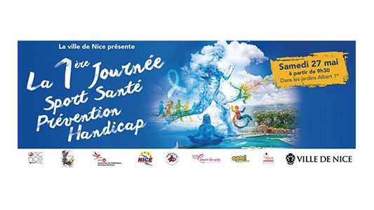 Nice : 1ère Journée Sport Santé Prévention Handicap samedi 27 mai
