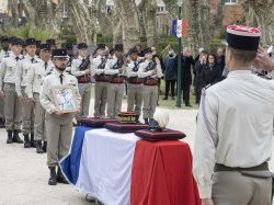 Au Pradet, l'Armée rend un hommage émouvant au général Sabia