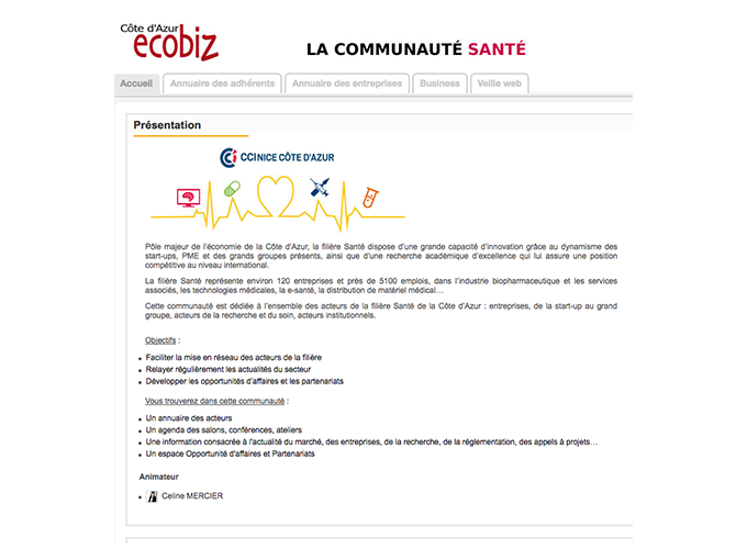 Filière santé Côte d'Azur