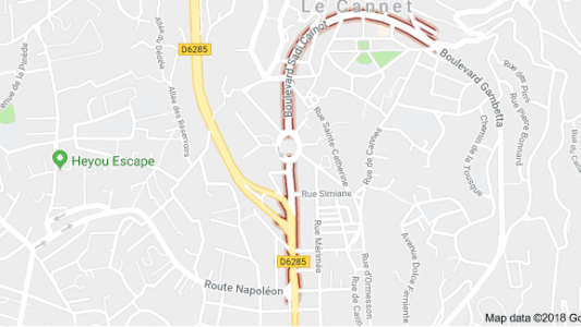 Travaux Le Cannet : Requalification et embellissement du boulevard Sadi Carnot