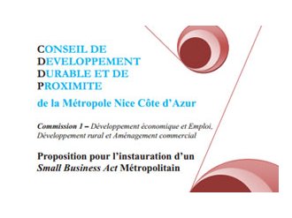 Le Conseil de Développement Durable et de Proximité de la Métropole Nice Côte d'Azur : "soyons concrets"