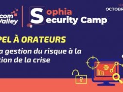 Devenez orateur à Sophia Security Camp !