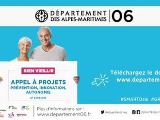 Le Département 06 lance son 6ème appel à projets 2021 « Prévention, innovation, autonomie »